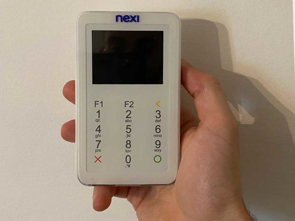 Nexi Mobile Pos Portatile Contactless Lettore Elettronico Portatile per  Pagare