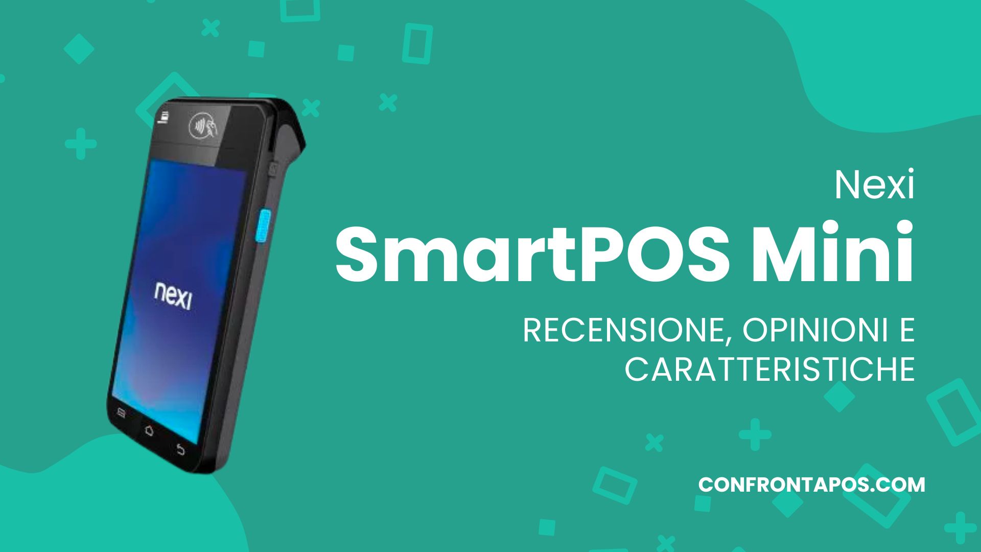 SmartPOS Mini con stampante: stampa ricevute ovunque